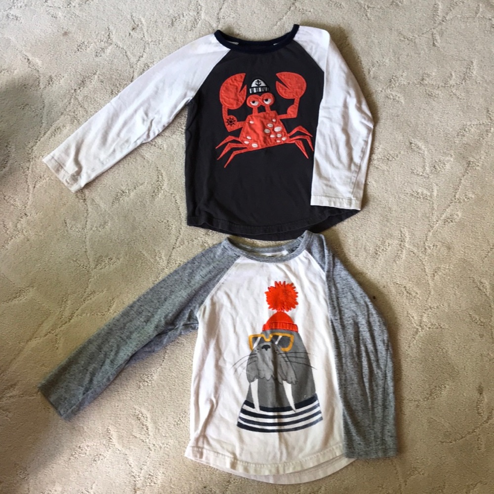 2 Boys Gymboree long sleeve tees